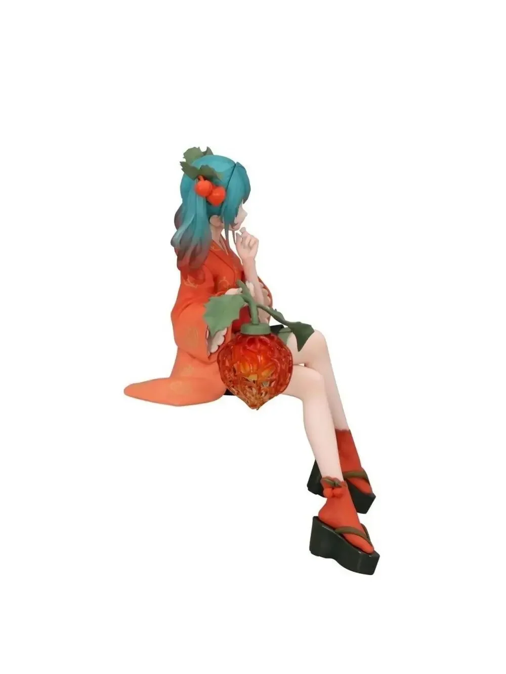 FuRyu Hatsune Miku Noodle Stopper Figure Unisex OS Red New Autumn Hozuki Ver